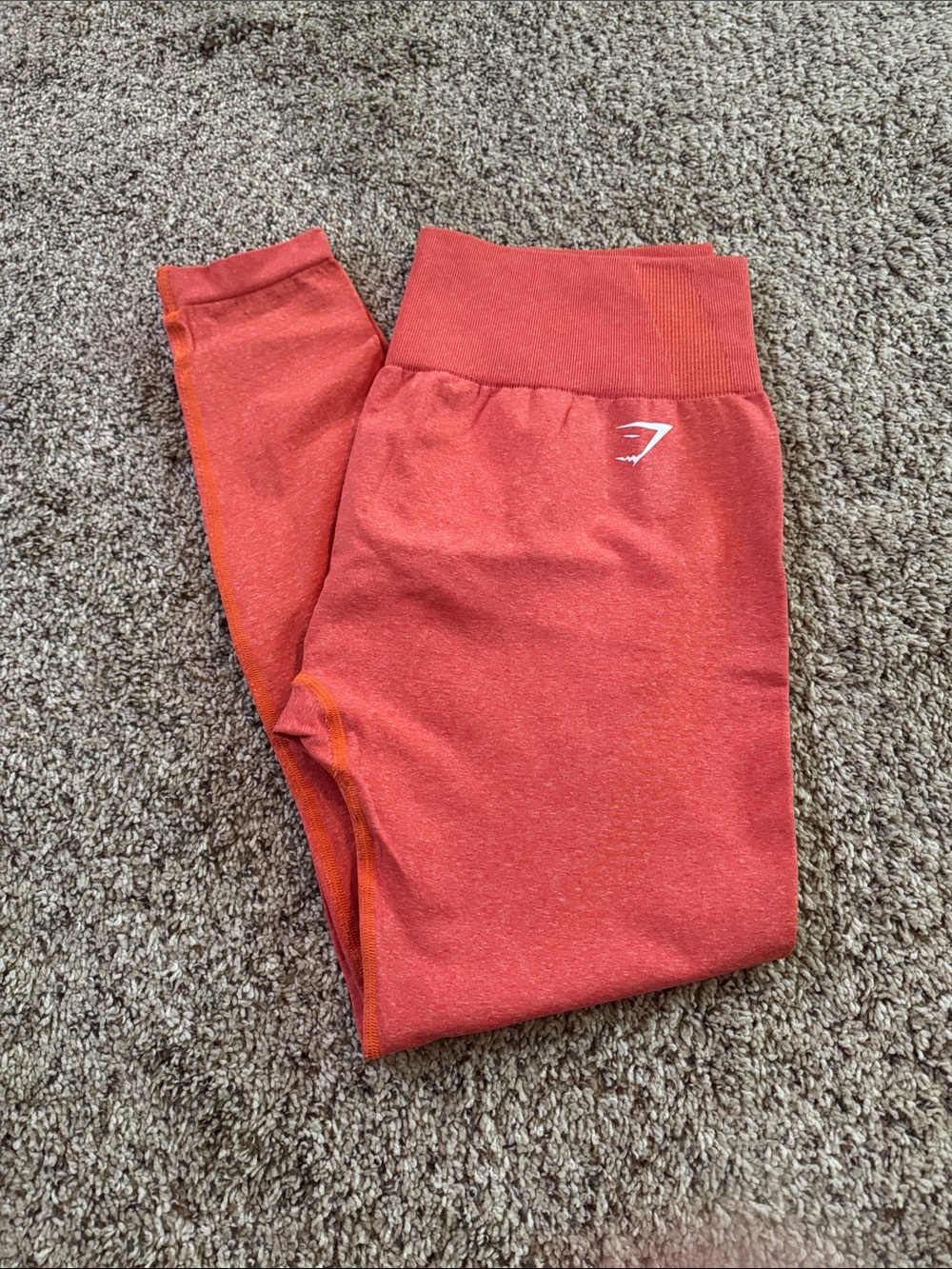 Gymshark Women’s Vital Seamless Leggings in Orange Training Leggings XXL